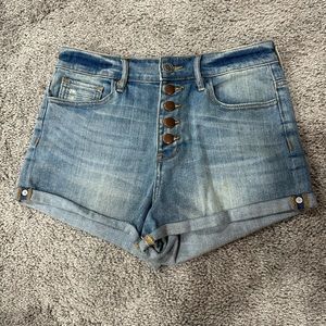 Kendall and kylie high waist denim shorts